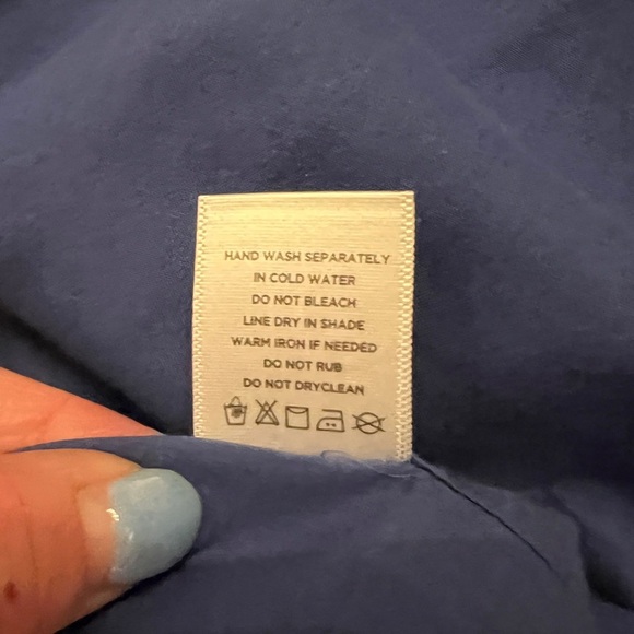 ROBERTA ROLLER RABBIT Royal Blue & White Embroidered Tunic - Picture 9 of 11